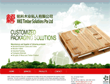 Tablet Screenshot of mketimber.com.sg